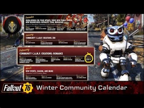FALLOUT 76 | *Spring Update & Season 12* Dates + Winter Events ...