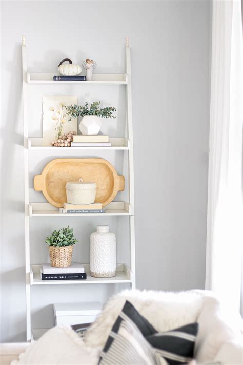 Ladder Shelf Decor Ideas for Any Style - Caitlin Marie Design