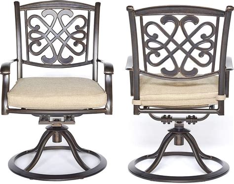 Buy dali Outdoor 5 Piece Dining Set Patio Furniture, Deep Cushioned ...