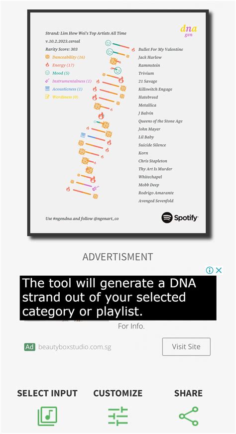 How to Get Your Spotify DNA Chart - Followchain