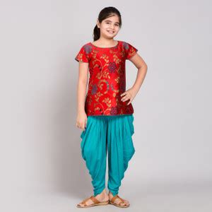 TINY TOON Girls Casual Kurta Dhoti Pant Price in India - Buy TINY TOON ...