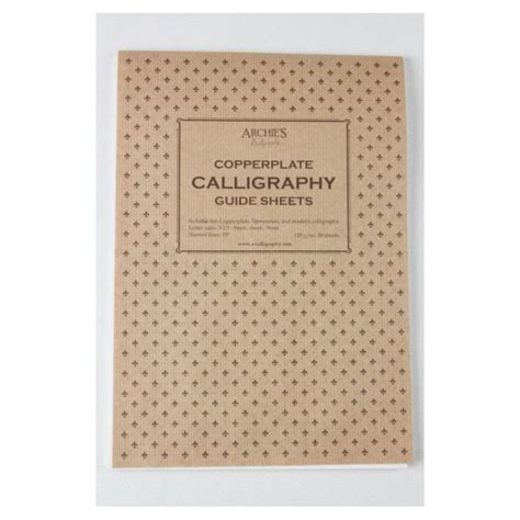 Archie's Calligraphy Natural White Extra Smooth 120 GSM Paper Pads ...