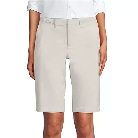 Women's Lands' End 12-in. Classic Bermuda Chino Shorts