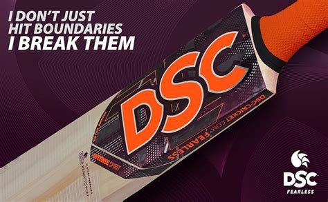 DSC Intense Spirit Kashmir Willow Cricket Bat (Size-6) : Amazon.in ...