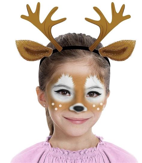 Pin by Michelle McKenzie on Facepaint | Deer costume makeup, Deer ...