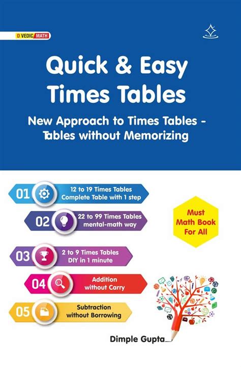 Quick & Easy Times Tables: New Approach to Times Tables - Tables ...