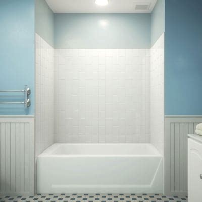 Bathtub wall panel kit Bathtub Walls & Surrounds at Lowes.com