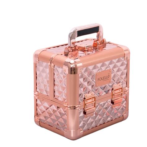 Professional Makeup Vanity Case | Rose Gold – folello