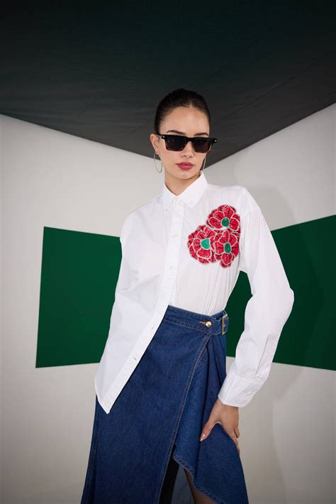 WHITE BLOSSOM SHIRT – abigailclothings
