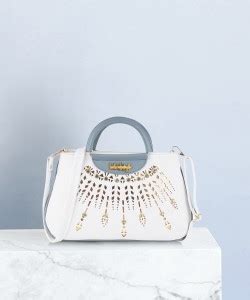 Buy LIKE STYLE Women White Hand-held Bag WHITE Online @ Best Price in ...