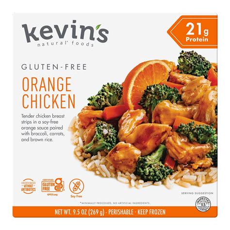 Orange Chicken Frozen Bowl – Kevin's Natural Foods