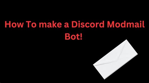 Image result for Make Mod Mail Bot