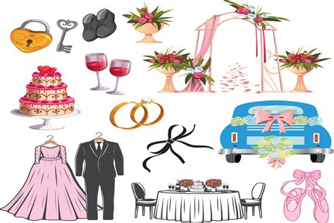 Wedding Party Clip Art