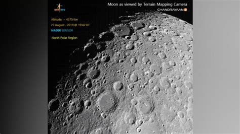 Chandrayaan-2 maps lunar surface, takes striking photos of craters on ...