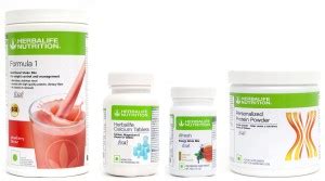 Herbalife Nutrition Formula 1 Shake Strawberry With Calcium Tablet ...