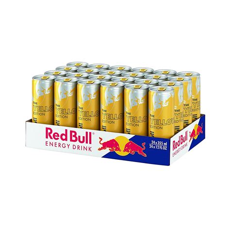 Red Bull Tropical Yellow Edition Energy Drink 12 fl oz (24 Pack) | Buy ...