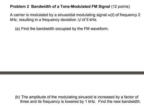 Image result for Bandwidth of a Modulated Signal
