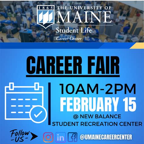 UMaine Career Fair - Career Center - University of Maine