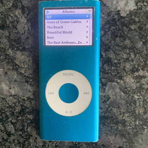Apple iPod Nano 2nd Generation Blue (4GB) 885909102648 | eBay