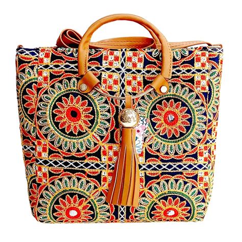 Embroidered Tote Bag (Product Code 3079) at Rs 825.00