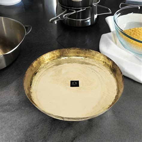 Pure Brass/Peetal Thali | Premium Kitchen & Dining by Nyra Kitchenware ...