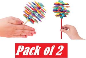 BGT Rainbow Candy Flower Spinning Toy, Stress Relief Twisted Fun ...