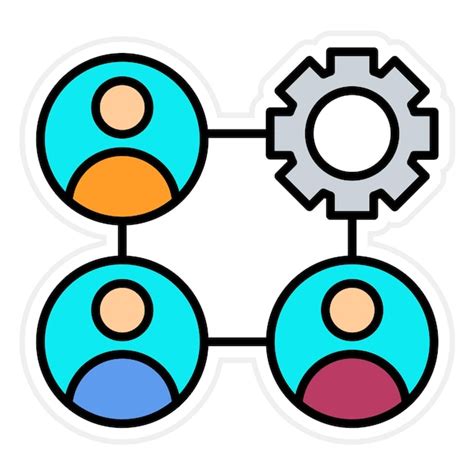 Management team icon vector image can be used for human resource ...