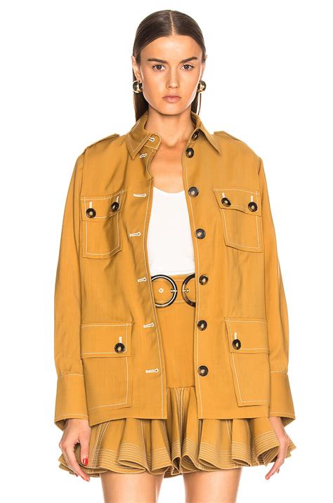 Zimmermann Zippy Safari Jacket in Caramel | FWRD