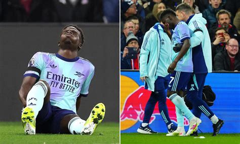Bukayo Saka 'set to miss another eight weeks of action' with Arsenal ...