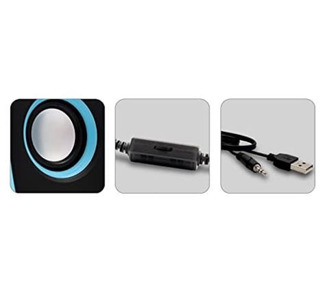 ZEBRONICS Zeb-Pebble New 2.0 Multimedia Aux, USB Powered Speaker for ...