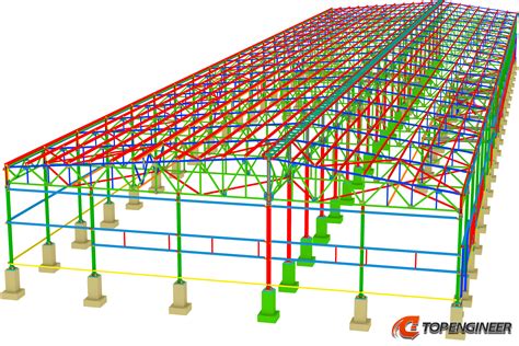 Design and detailing for the production building | Top-engineer.com