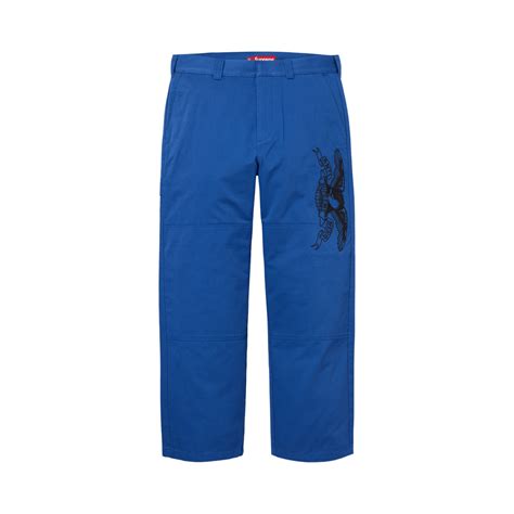 Supreme X Antihero Work Pant Royal Price in India | Culture Circle