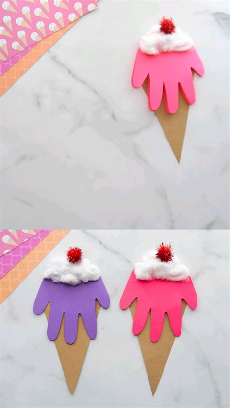 Ice cream craft ideas for kids – Artofit