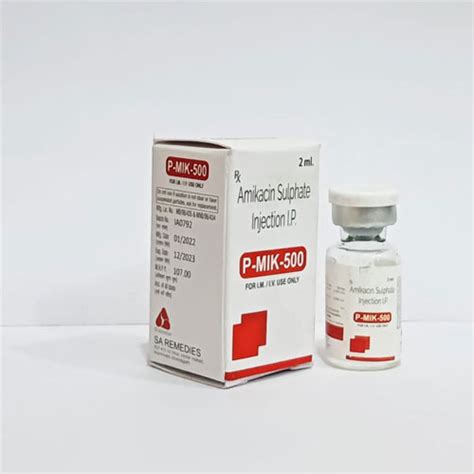 P-MIK 500 Injection S.A. Remedies