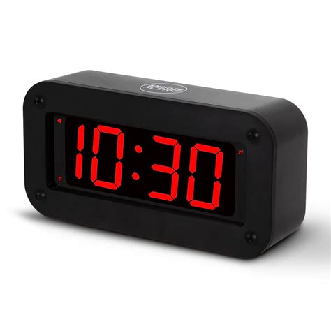 Buy Timegyro Digital Alarm Clock Battery Operated with LED Display ...