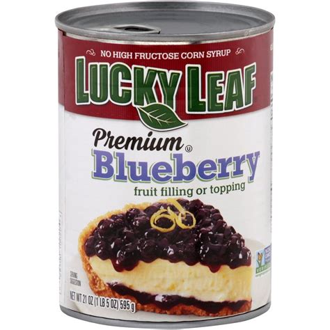 Lucky Leaf Blueberry Pie Filling 595gr – American Food Ave.