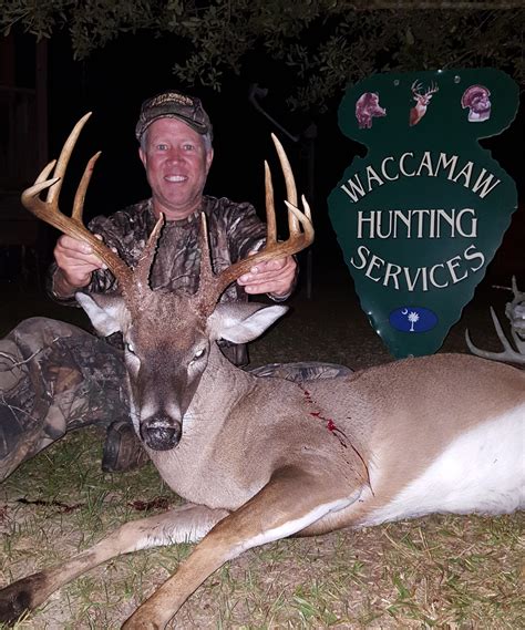 South Carolina Deer Hunting Trophy Shots | Waccamaw Hunting Services