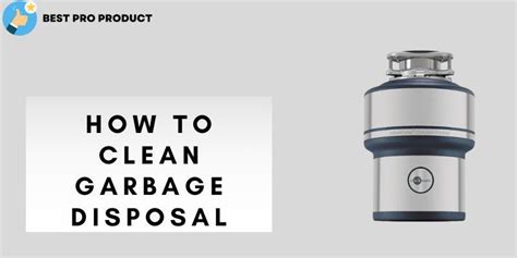 Image result for Garbage Disposal Cleaning