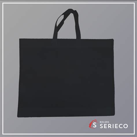 Bolsas lisas de friselina 45x40x10 asas - Pack x 50 unidades - Serieco ...