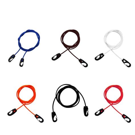185cm x 5mm Replacement Elastic Shock Cord Bungee Rope with Hooks for ...
