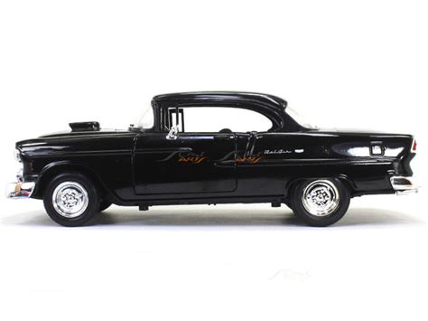 1955 Chevy Bel Air Coupe 1:18 Motormax diecast scale model car | Scale ...