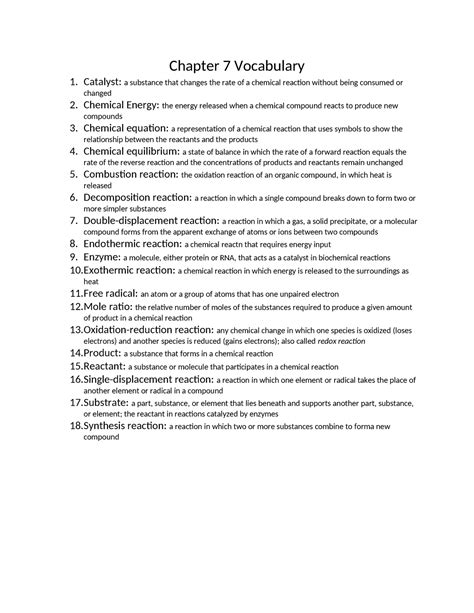 Catalyst English Vocabulary at Howard Bradshaw blog