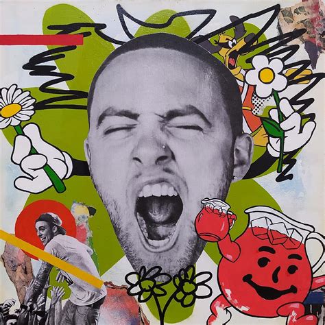 Finally finished this piece on canvas. Kool Aid & Frozen Pizza was the ...