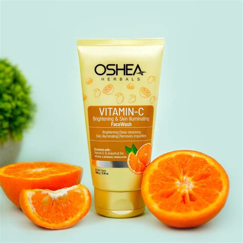 Buy Vitamin C Facewash Online | For All Skin Illumination – Oshea Herbals