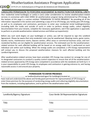 Fillable Online Solicitud para el Program de Asistencia de ...