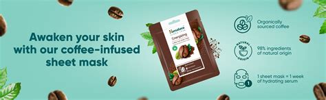 Buy Himalaya Energizing Coffee Sheet Mask - 30g – Himalaya Wellness (India)
