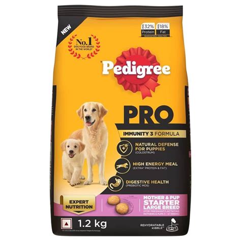 Pedigree Pro Starter Large Dry Food For Dogs – Snoopytail