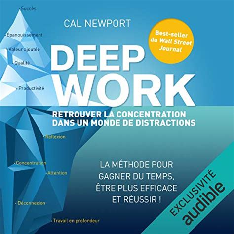 Deep Work: Retrouver la concentration dans un monde de distractions ...