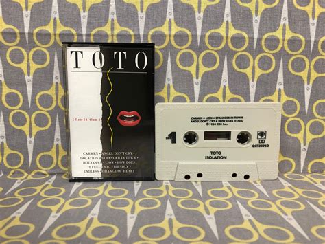 Buy Isolation by Toto Cassette Tape Vintage Music Online in India - Etsy