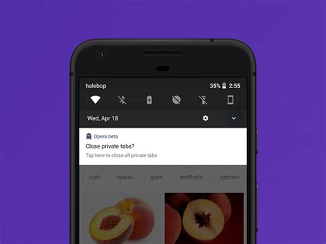 Image result for Opera Notification On Android